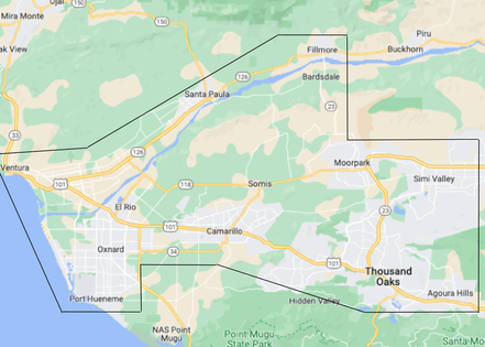 Orange County Service Map